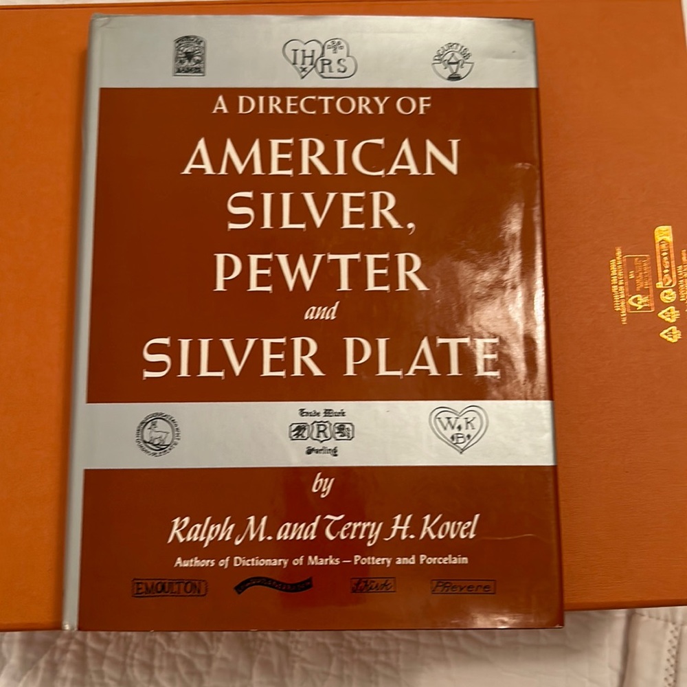 Kovel’s  Book of Silver, Pewte, & Silver Plate with Dust Cover.